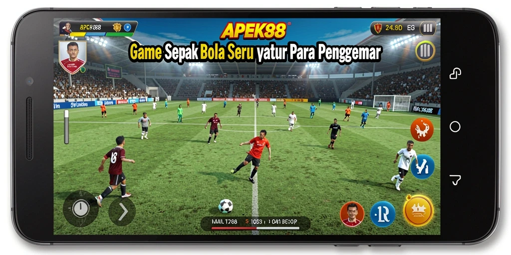 Tampilan menarik dari gameplay APEK88 yang realistis.