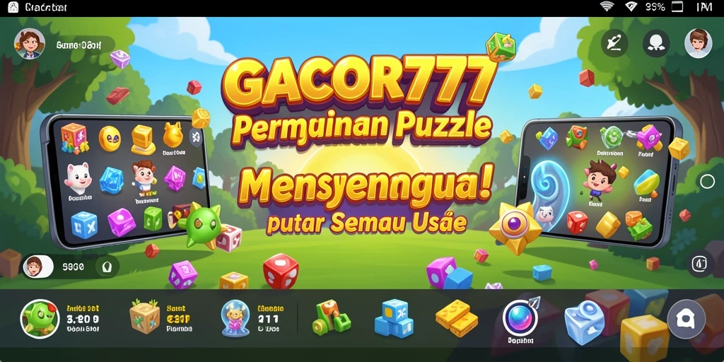 Tampilan screenshot menunjukkan gameplay seru GACOR777 dengan teka-teki menarik.