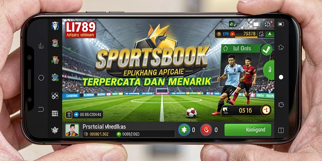 Tampilan gameplay LI789 saat taruhan olahraga berlangsung.