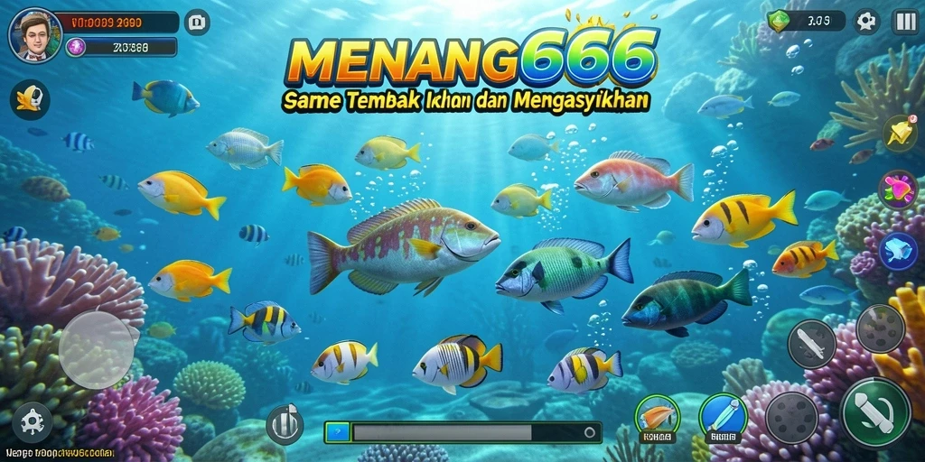 Gameplay seru dari MENANG666 dengan aksi tembak ikan yang mendebarkan.