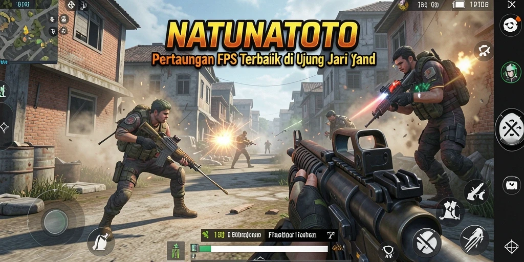 Gameplay seru NATUNATOTO yang penuh aksi dan strategi.