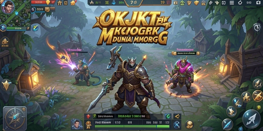 Screenshot menunjukkan aksi pertempuran yang intens dalam <strong>OKJKT</strong>.
