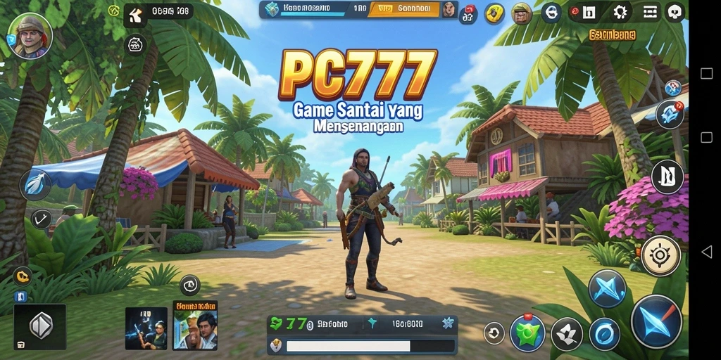 Tampilan gameplay menarik yang penuh keseruan di PC777.