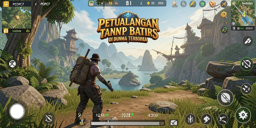 Tampilan memukau dari gameplay Open World PCPC7.