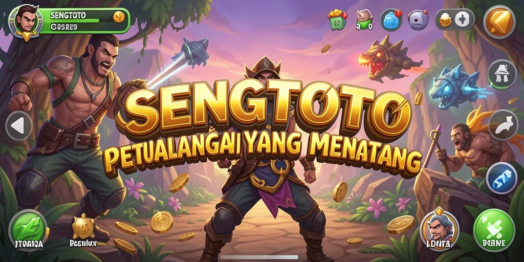 Tampilan gameplay SENGTOTO yang menakjubkan dengan berbagai tantangan.