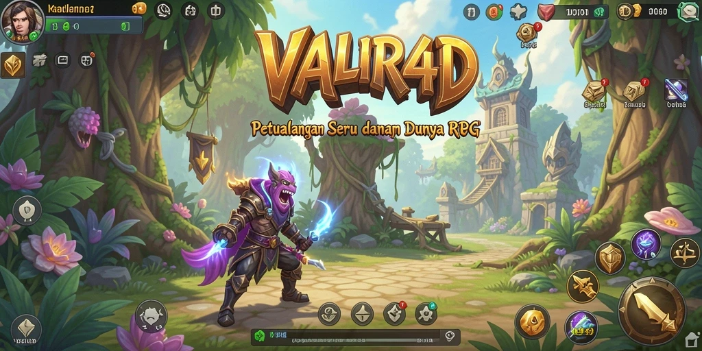 Tampilan menakjubkan dari gameplay VALIR4D yang seru.